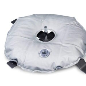 Zászlótalp vízzel tölthető