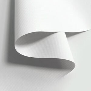 Laminated grey banner - 350